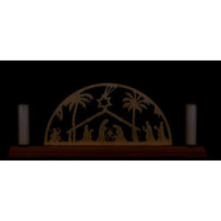 Candle Arch - Nativity - 29x8 cm / 11.4x3.1 inch