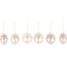 Tree Ornament - Star Light Miner - 6 pcs. - 7 cm / 2.8 inch