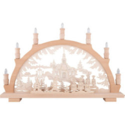 Candle Arch - Seiffen Church - 57x38 cm / 22.4x15 inch