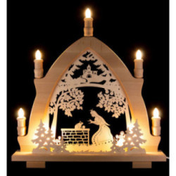 Candle Arch - Frog King - 42x43 cm / 16.5x16.9 inch