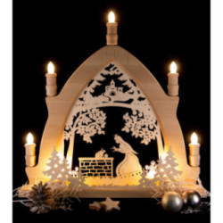 Candle Arch - Frog King - 42x43 cm / 16.5x16.9 inch