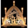 Candle Arch - Snow White - 42x43 cm / 16.5x16.9 inch