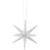 Tree Ornament - Christmas Star White - 7 cm / 2.8 inch