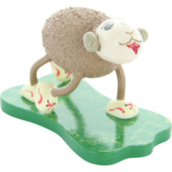 Sheep "Flitzi", Running - 4,5 cm / 1.8 inch