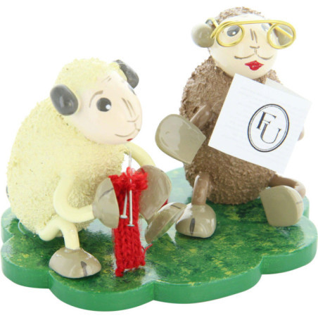 Sheep "Omi" and "Opi", Grandparents - 5 cm / 2 inch