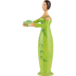 Tugendfigur Hoffnung mit Kristall - 17 cm