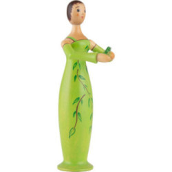 Tugendfigur Hoffnung mit Kristall - 17 cm