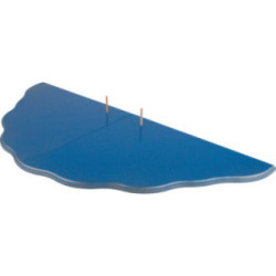 Wolkenstecksystem - Unterbauetage 6 - blau/gold - 82x36 cm