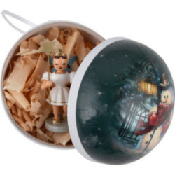 Christmas Baubles December Nights - Set of Three - 10 cm / 3.9 inch