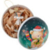 Christmas Baubles Winter Moments - Set of Three - 10 cm / 3.9 inch