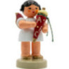 Angel with School Bag - Red Wings - Standing - 6 cm / 2.4 inch