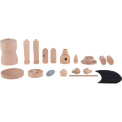 Bastelset Räuchermännchen Knappe - 20 cm