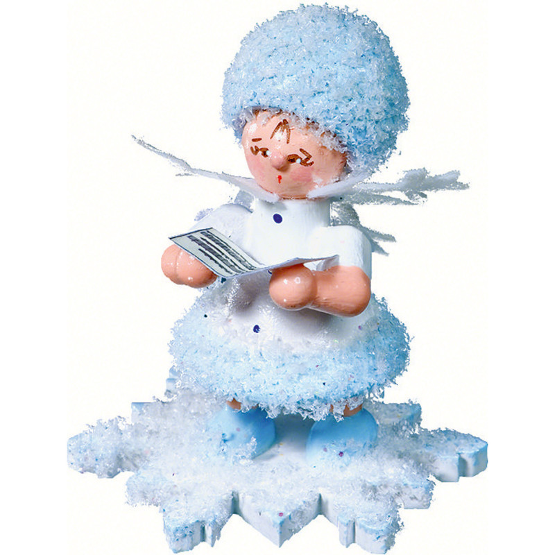 Schneeflöckchen mit Liederbuch - 5 cm