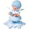 Schneeflöckchen mit Liederbuch - 5 cm