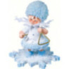 Snowflake with Triangle - 5 cm / 2 inch