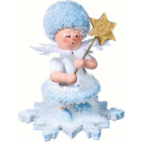 Snowflake with Star - 5 cm / 2 inch