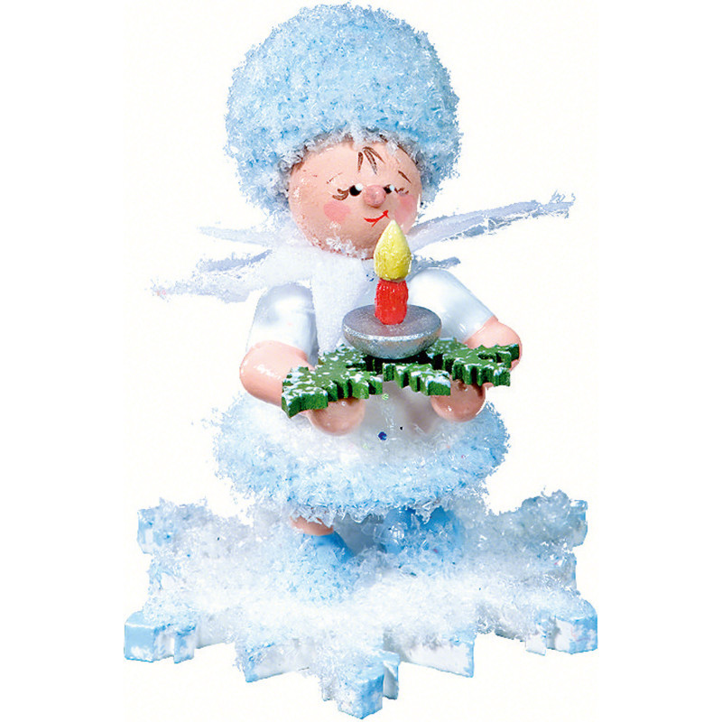 Schneeflöckchen mit Licht - 5 cm