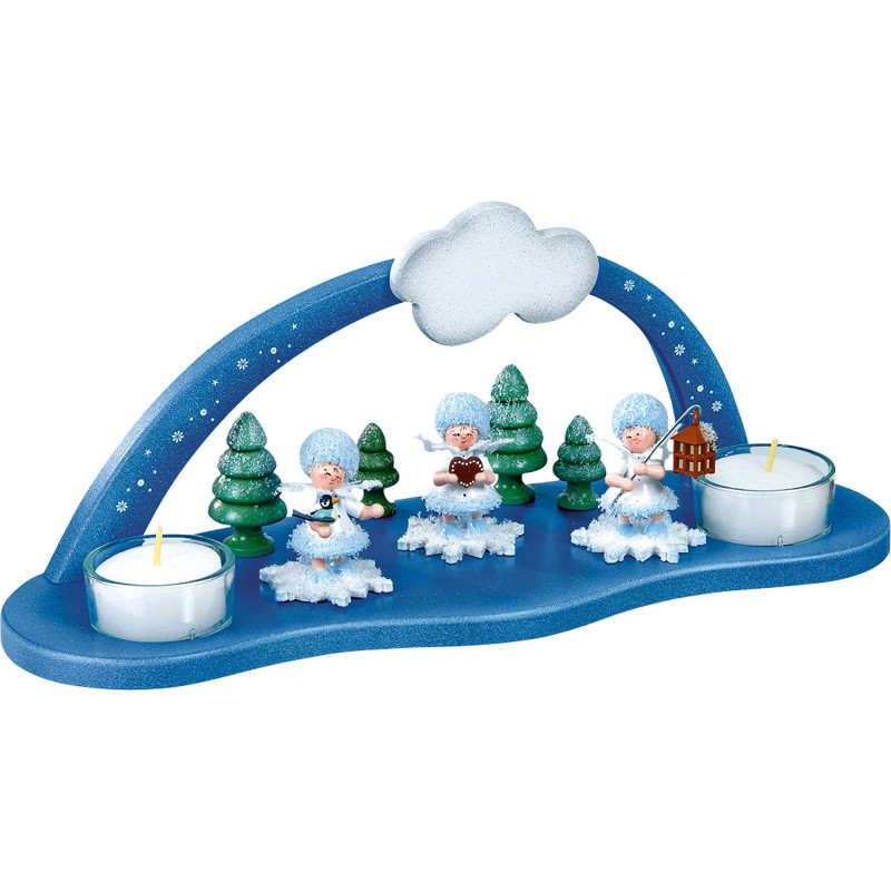 Candle Arch - Two Tea Candles - 29x11,5x11,1 cm / 11.4x4.5x4.5 inch