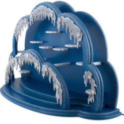 Beleuchtete Wolke ohne Figuren - 76x43x27 cm