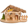 Bastelset Krippenstall - 10 cm
