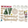 Bastelset Adventsleuchter - 17 cm