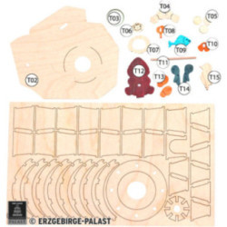 Bastelset Rauchhaus Iglu - 9 cm
