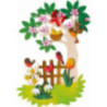 Handicraft Set - Window Picture - Spring - 22 cm / 8.7 inch