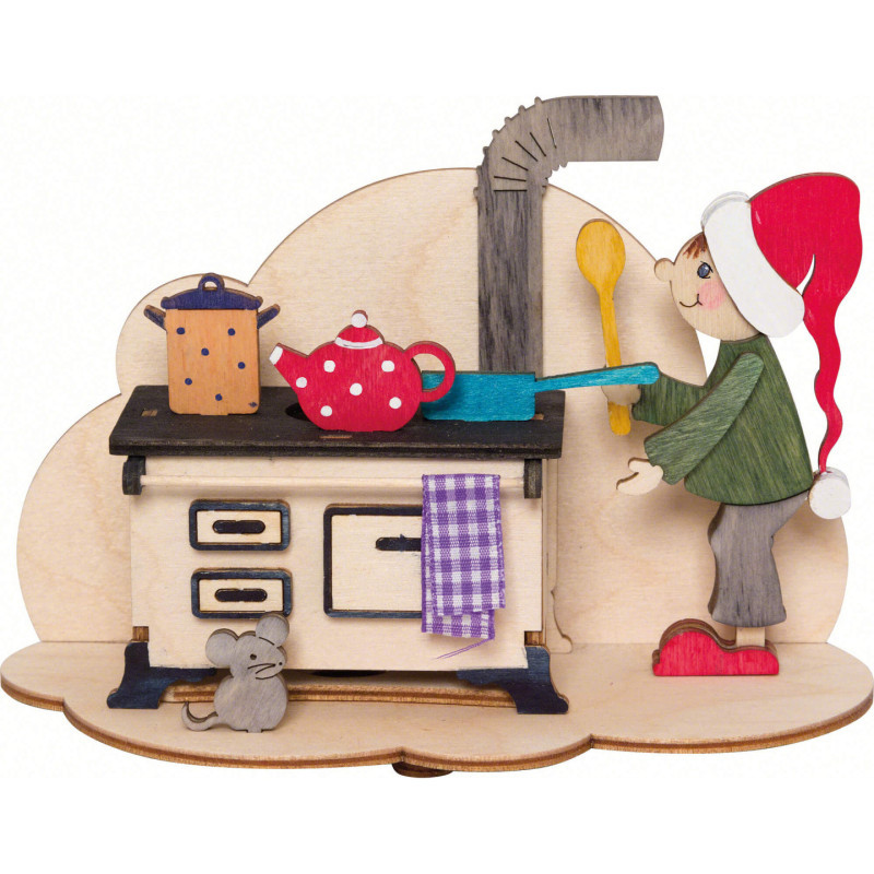 Handicraft Set - Smoking Stove - 12 cm / 4.7 inch
