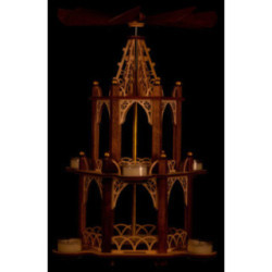 Handicraft Set - 2-Tier Pyramid - without Figurines - 41 cm / 16.1 inch