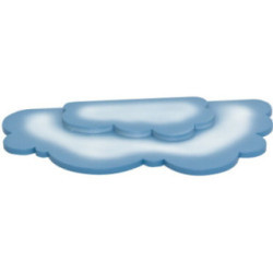 Double Cloud for Snowflake - 35x18 cm / 14x7 inch