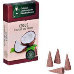 Crottendorfer Incense Cones - Flowers and Fruits - Coconut