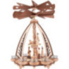 2-Tier Pyramid - Nativity - Contra-rotating - 43 cm / 16.9 inch