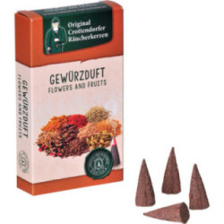 Crottendorfer Incense Cones - Flowers and Fruits - Spices