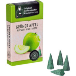 Crottendorfer Incense Cones - Flowers and Fruits - Green Apple
