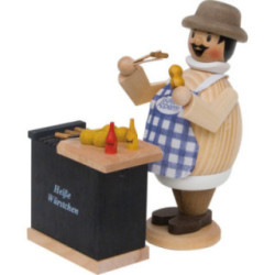 Räuchermännchen Wurstmax - 16 cm