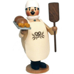 Räuchermännchen Bäcker Max - 16 cm