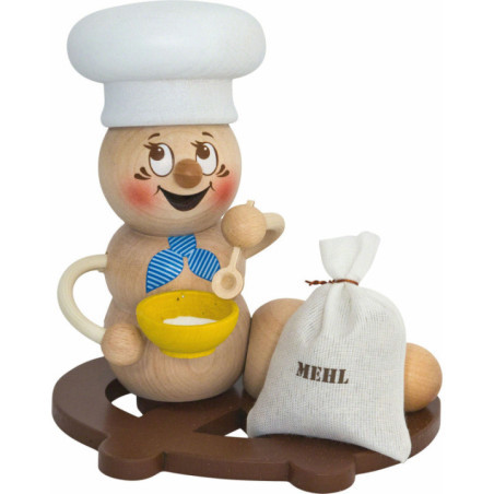 Räucherwurm Mehlwurm Rudi - 14 cm