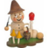 Räucherwurm Pilz Rudi - 14 cm