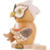 Smoker - Owl Sleepy Head - 15 cm / 5.9 inch