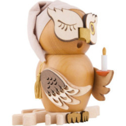 Smoker - Owl Sleepy Head - 15 cm / 5.9 inch