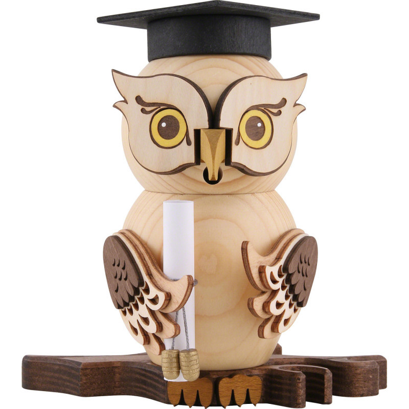 Smoker - Owl Bachelor - 15 cm / 5.9 inch