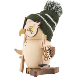 Smoker - Owl Skier - 15 cm / 5.9 inch