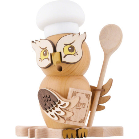 Räuchereule Koch - 15 cm