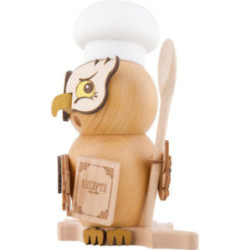 Räuchereule Koch - 15 cm