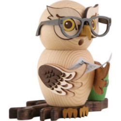 Smoker - Owl Four-Eyed Owl - 15 cm / 5.9 inch