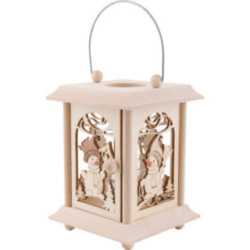 Tischlaterne Schneemann - 22 cm