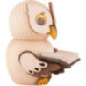Mini Owl with Book - 7 cm / 2.8 inch