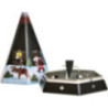 Metall-Räucherpyramide - 13,7 cm