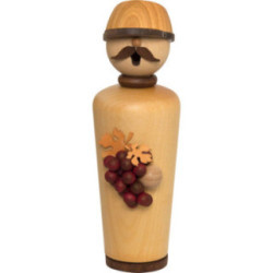 Räuchermännchen Meisterstück "Winzer" - 17 cm