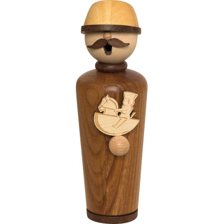 Räuchermännchen Meisterstück "Holzkünstler" - 17 cm